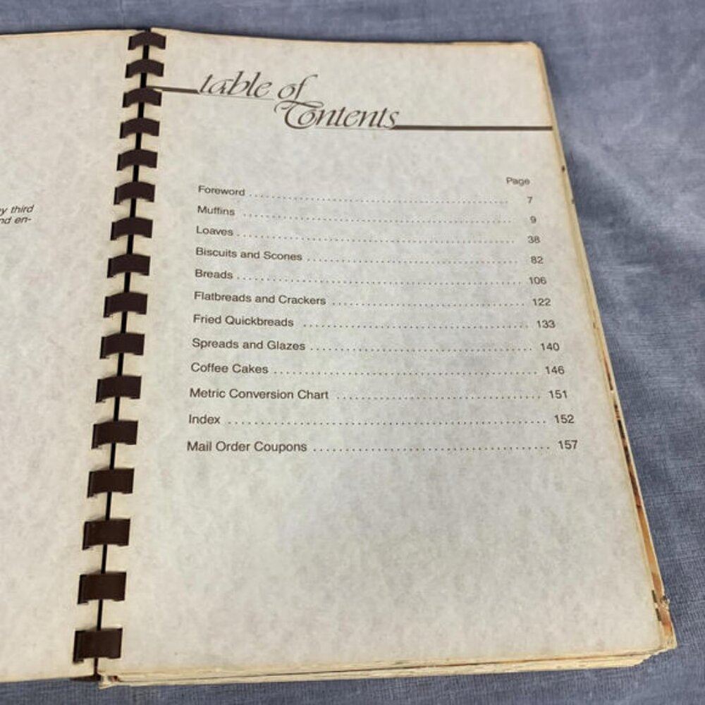 Muffins and More Companys Coming Spiral By Jean Pare Vintage 1983 - Picture 3 of 5